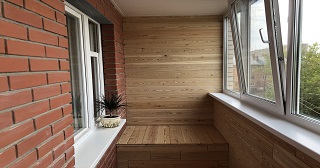 Отделка, остекление, утепление балконов в Спасске-Дальнем от 206 руб. м/2.