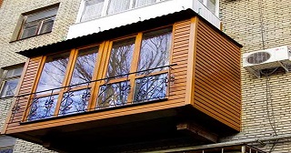 Внешняя отделка балкона Спасск-Дальний цена от 1028 руб. м/2.